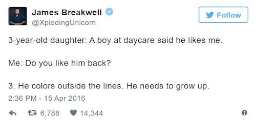 Have You Seen The Hilarious Tweets From This Dad of 4? colouring